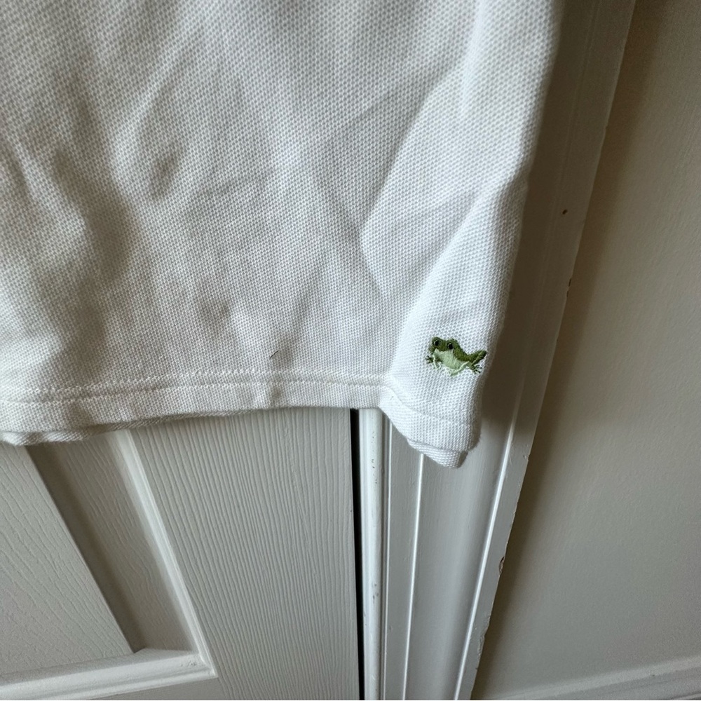 New Janie and Jack Polo with White, Green, and Navy Stripes size 6-12 months - Picture 3 of 4